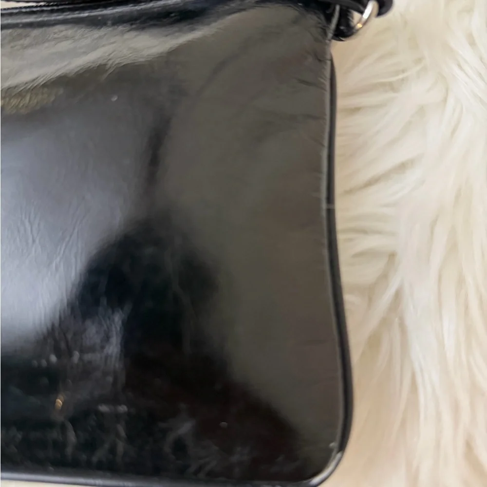 Coach Black and Yellow Wristlet